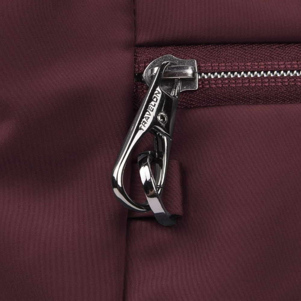 NWT! Travelon Parkview Anti-Theft Satchel Crossbody Purse - Picture 5 of 6